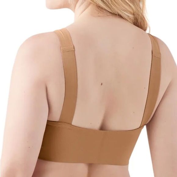True & Co True Body Lift Scoop Soft Form Band Bra, Santorini Hybrid, bronzed, 2X - Picture 3 of 6
